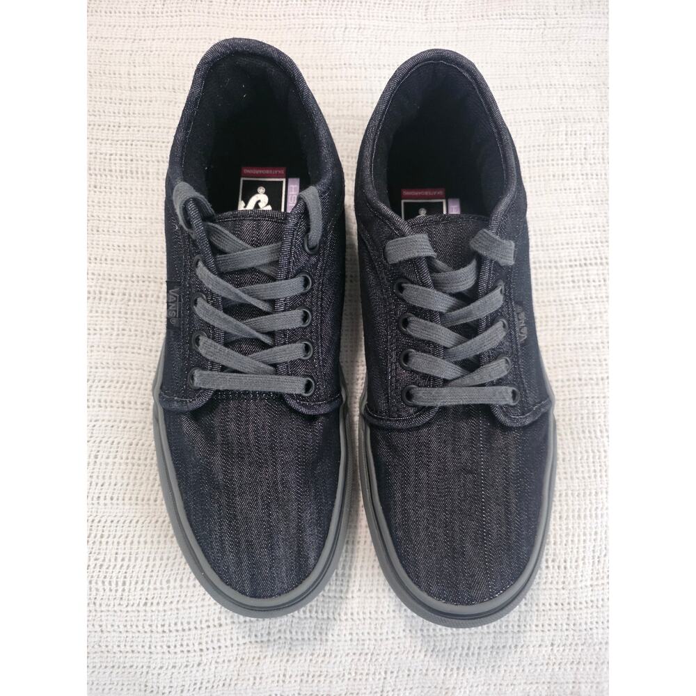 Vans Authentic Popcush Gray Skate Shoes Mens 6.5 Low Top Sneakers